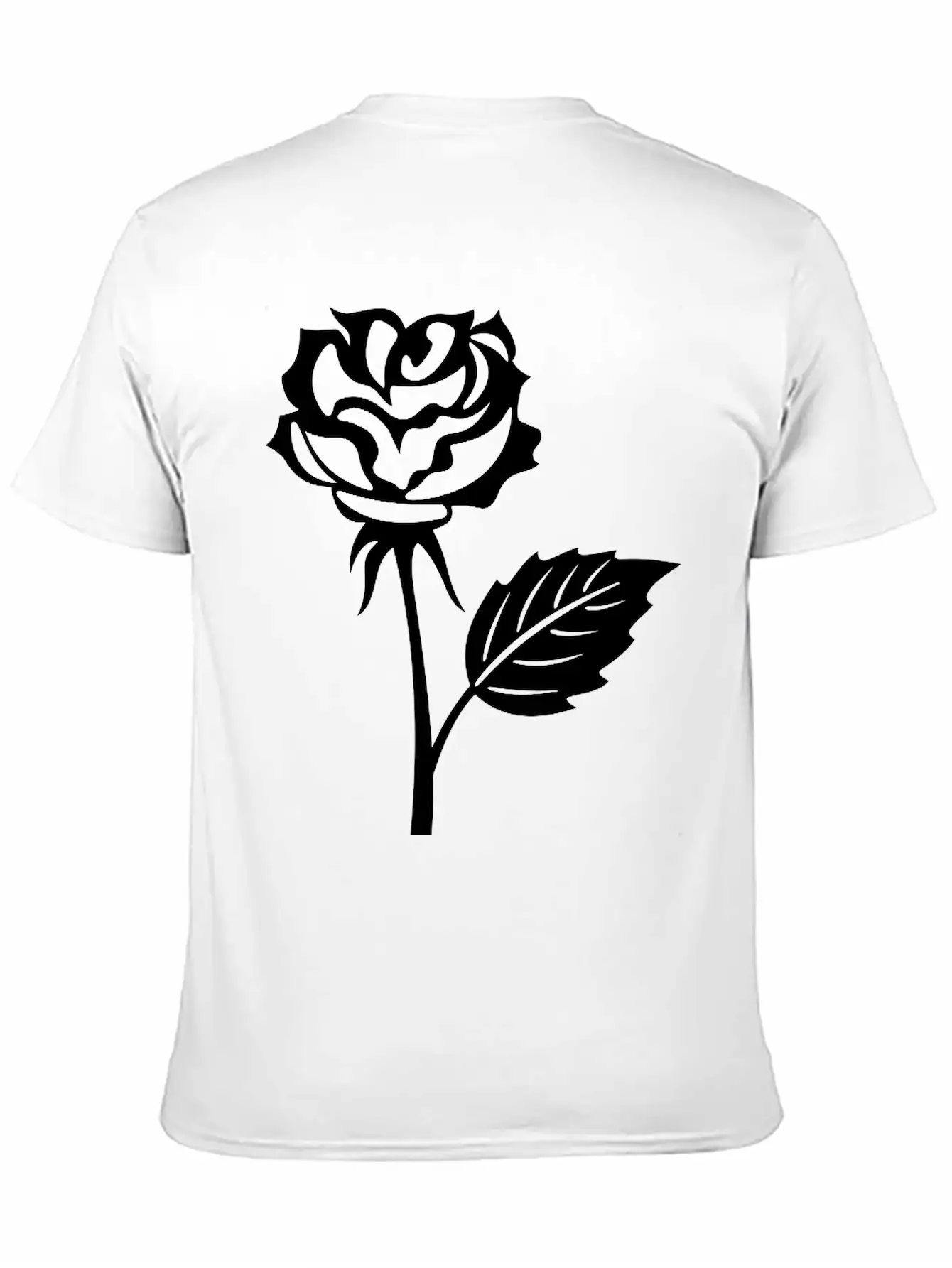 Rose Basic Graphic T-Shirt – Daily Comfort In Soft Cotton
