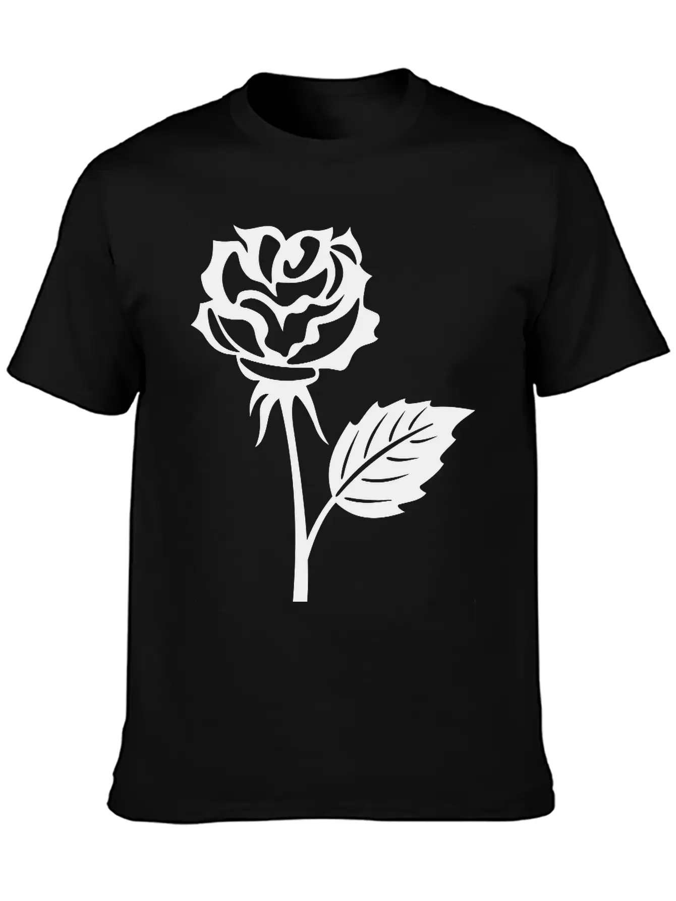 Rose Basic Graphic T-Shirt – Daily Comfort In Soft Cotton