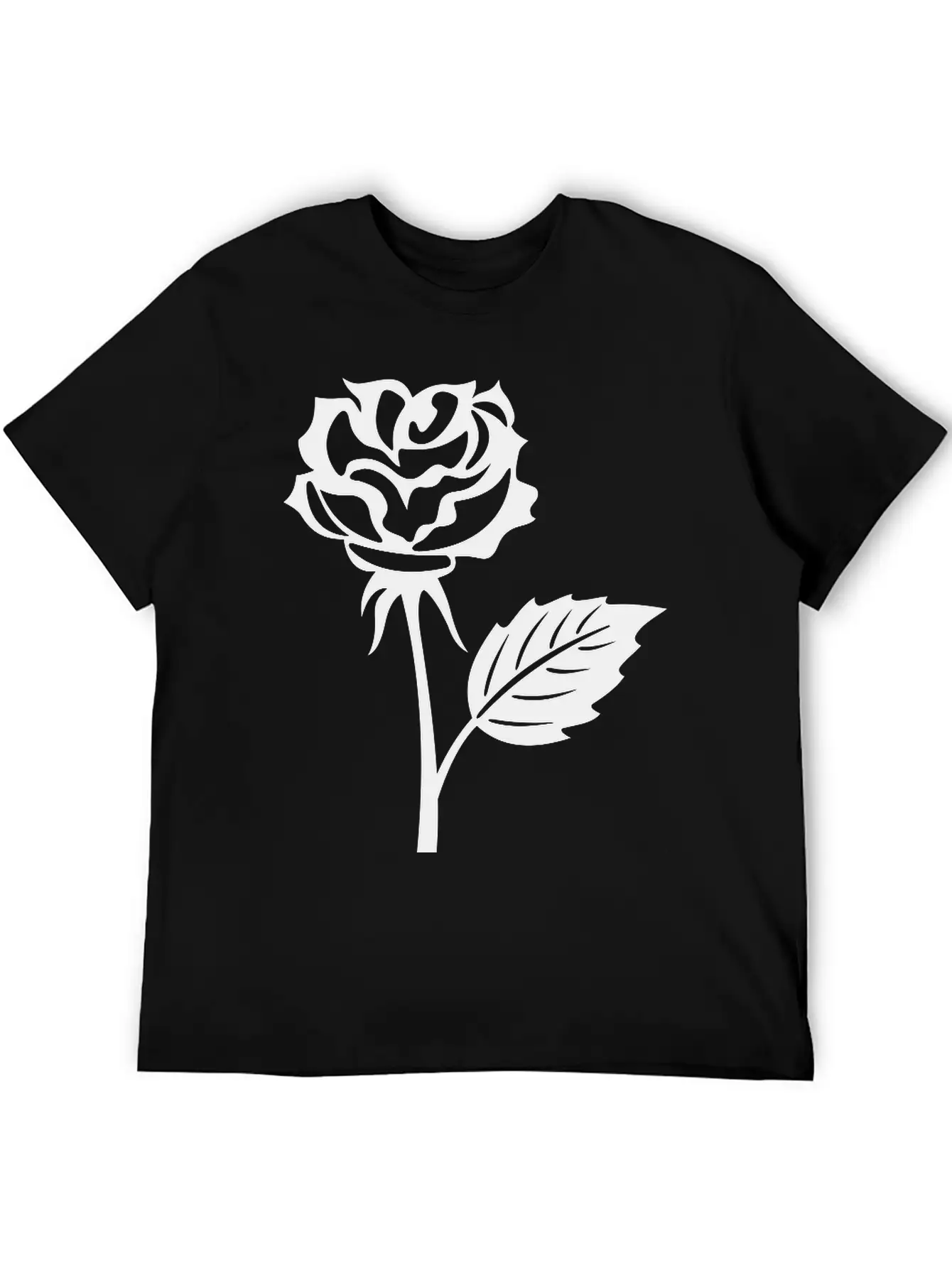 Rose Basic Graphic T-Shirt – Daily Comfort In Soft Cotton