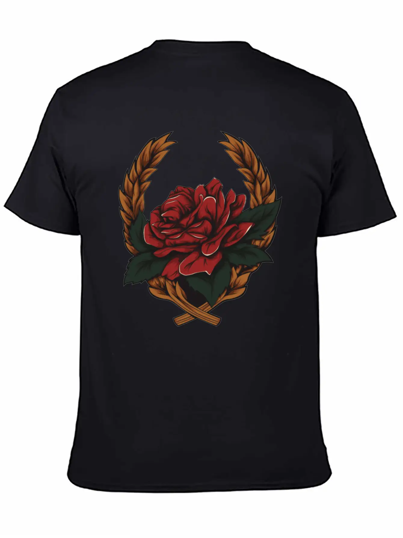 Rose Essential Cotton Tee For Daily Outfits – Unisex Style