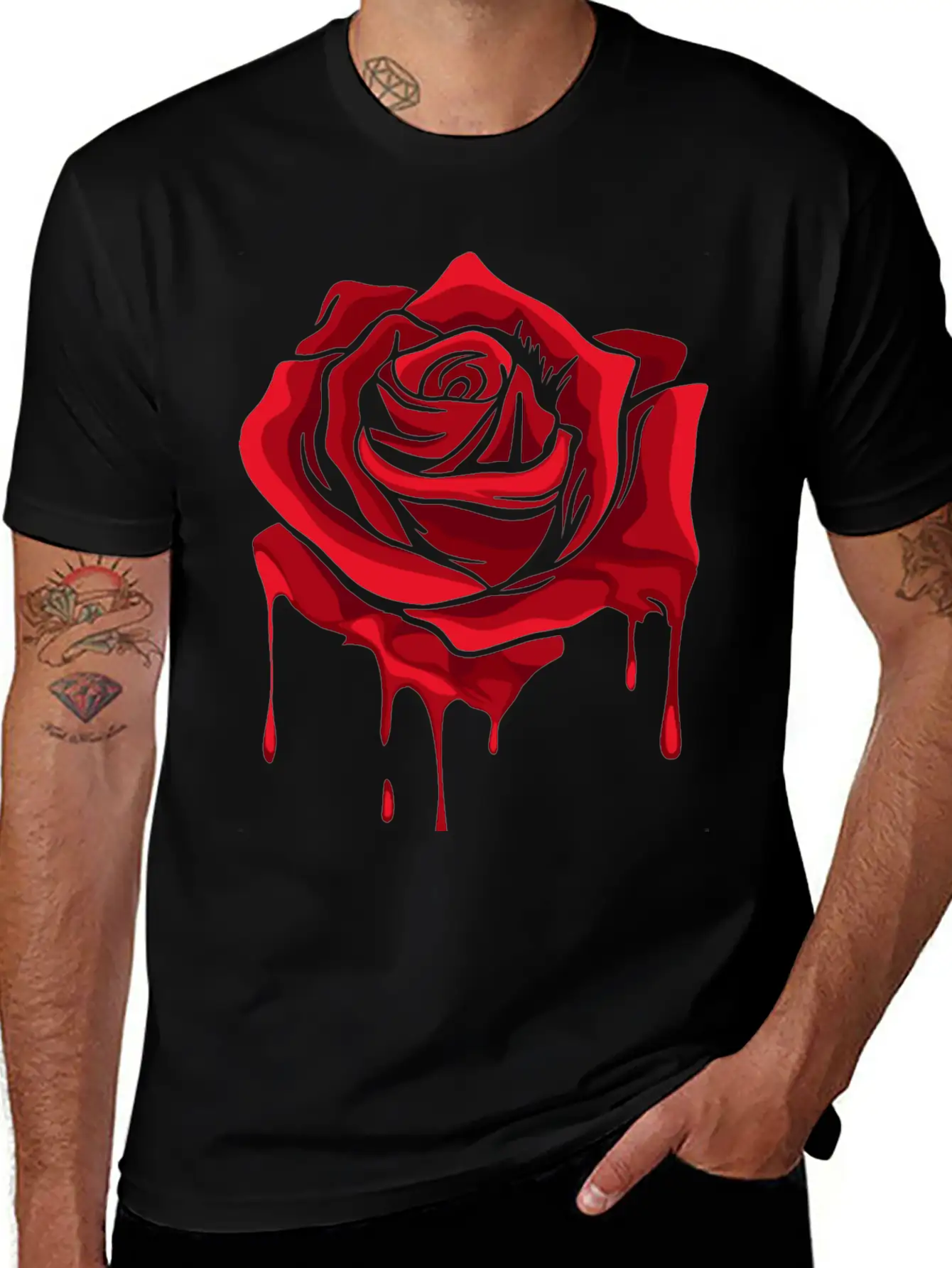 Rose Garden Roses Gardening Essential Cotton Tee For Daily Outfits – Unisex Style