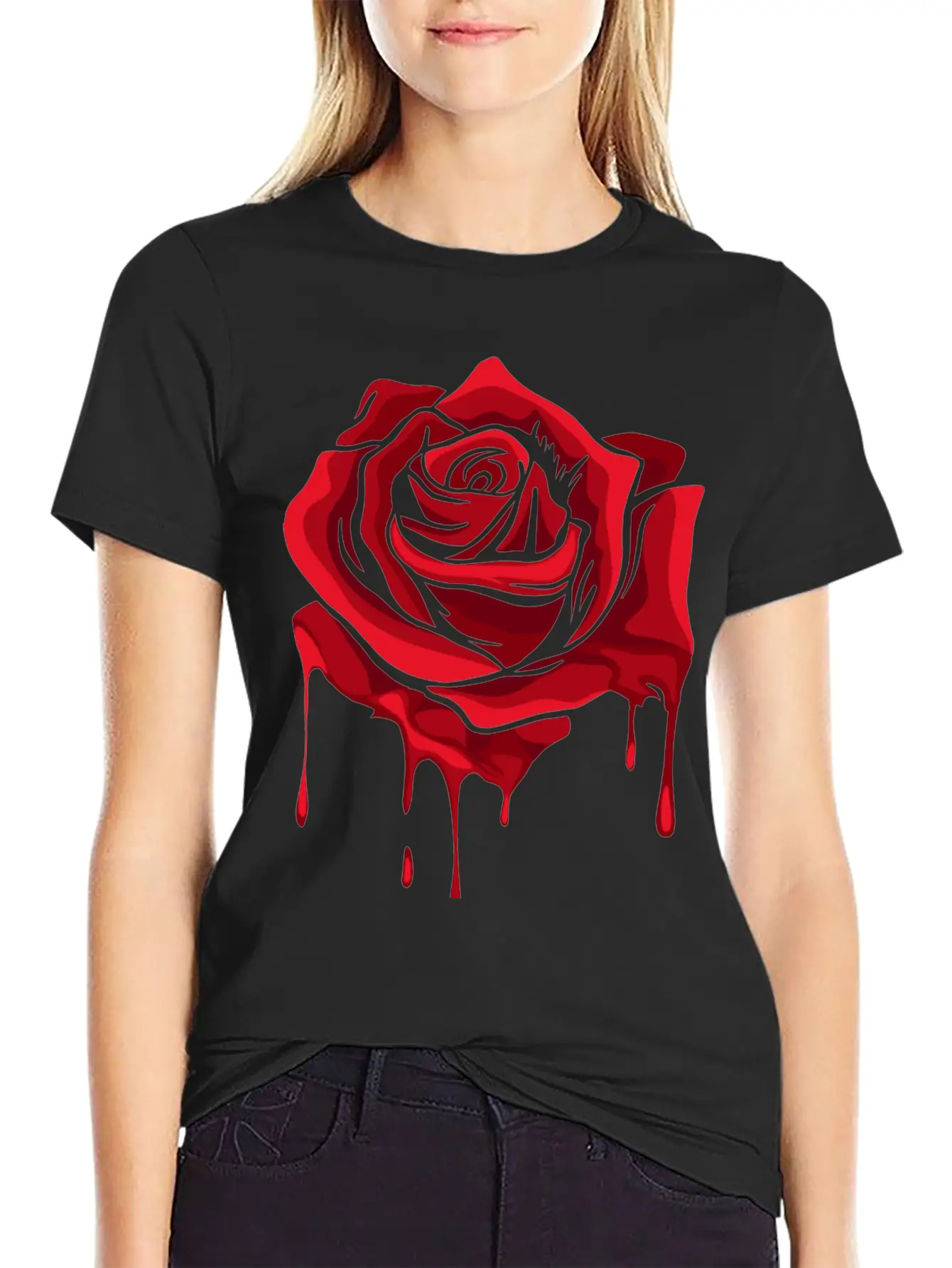 Rose Garden Roses Gardening Essential Cotton Tee For Daily Outfits – Unisex Style