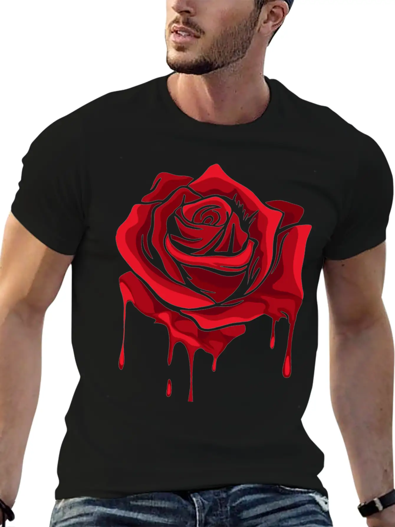 Rose Garden Roses Gardening Essential Cotton Tee For Daily Outfits – Unisex Style