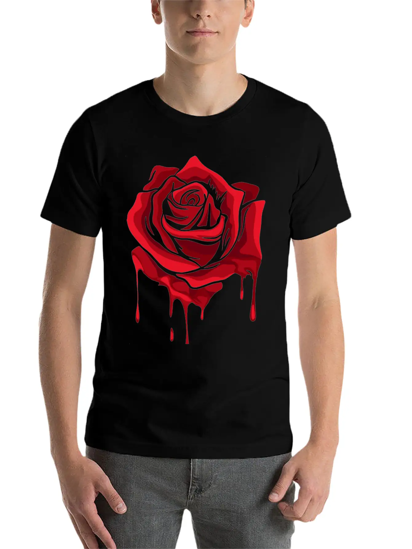 Rose Garden Roses Gardening Essential Cotton Tee For Daily Outfits – Unisex Style