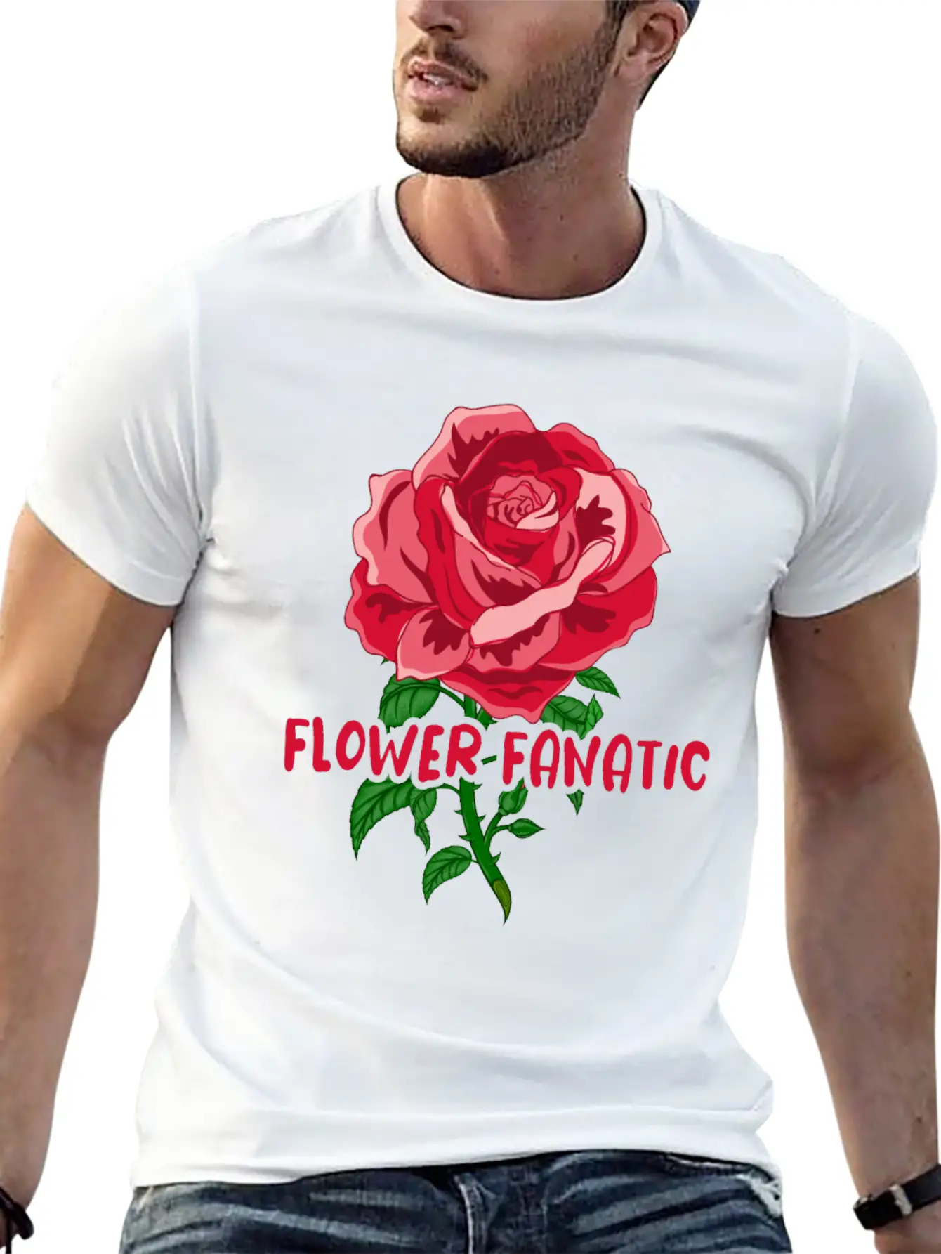 Rose Garden Roses Gardening Unisex Casual T-Shirt – Clean Design For Daily Comfort