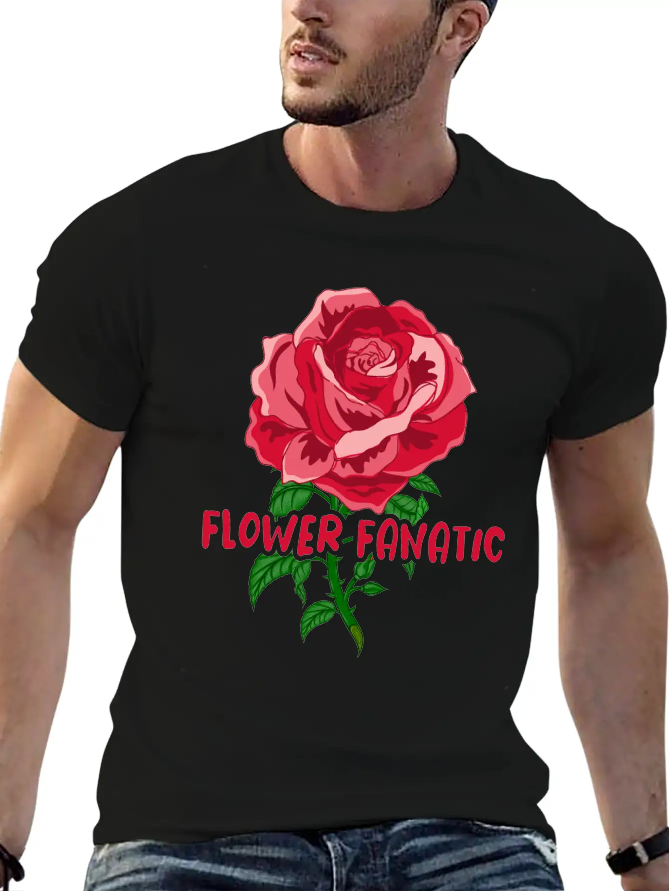 Rose Garden Roses Gardening Unisex Casual T-Shirt – Clean Design For Daily Comfort