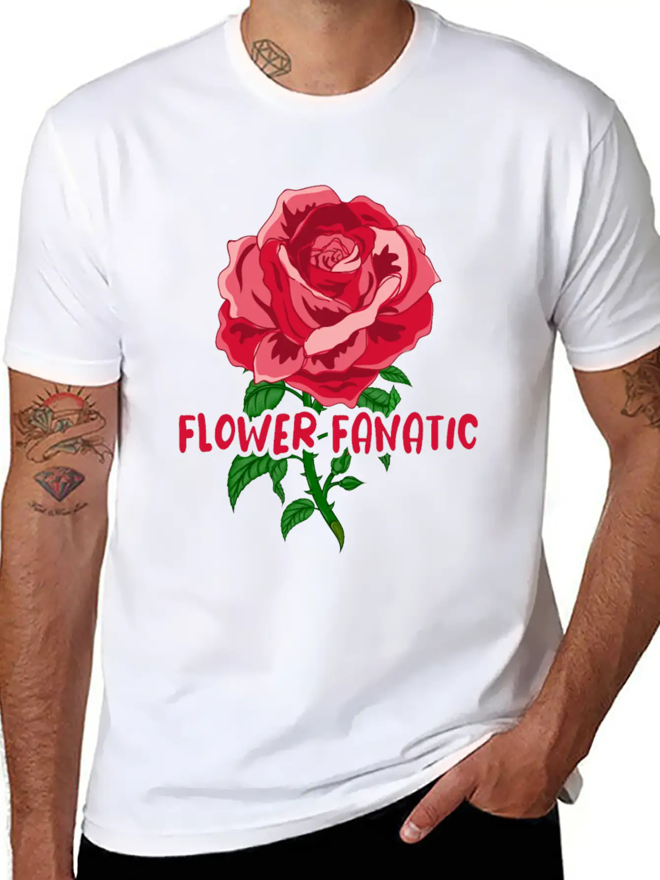 Rose Garden Roses Gardening Unisex Casual T-Shirt – Clean Design For Daily Comfort
