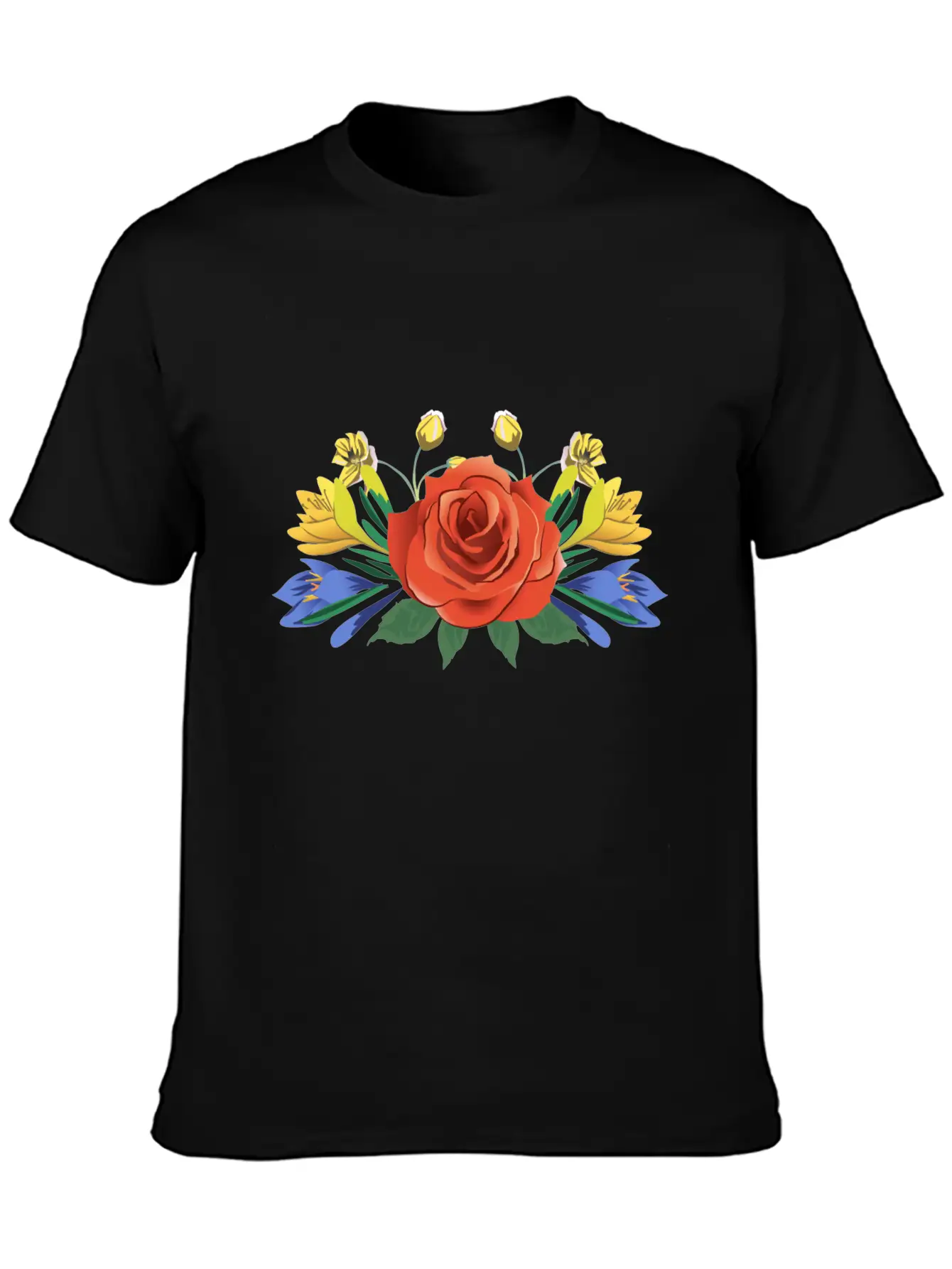 Roses Flowers Plants Spring Love Classic Fit Graphic Tee For Daily Comfort – Unisex Cotton Shirt