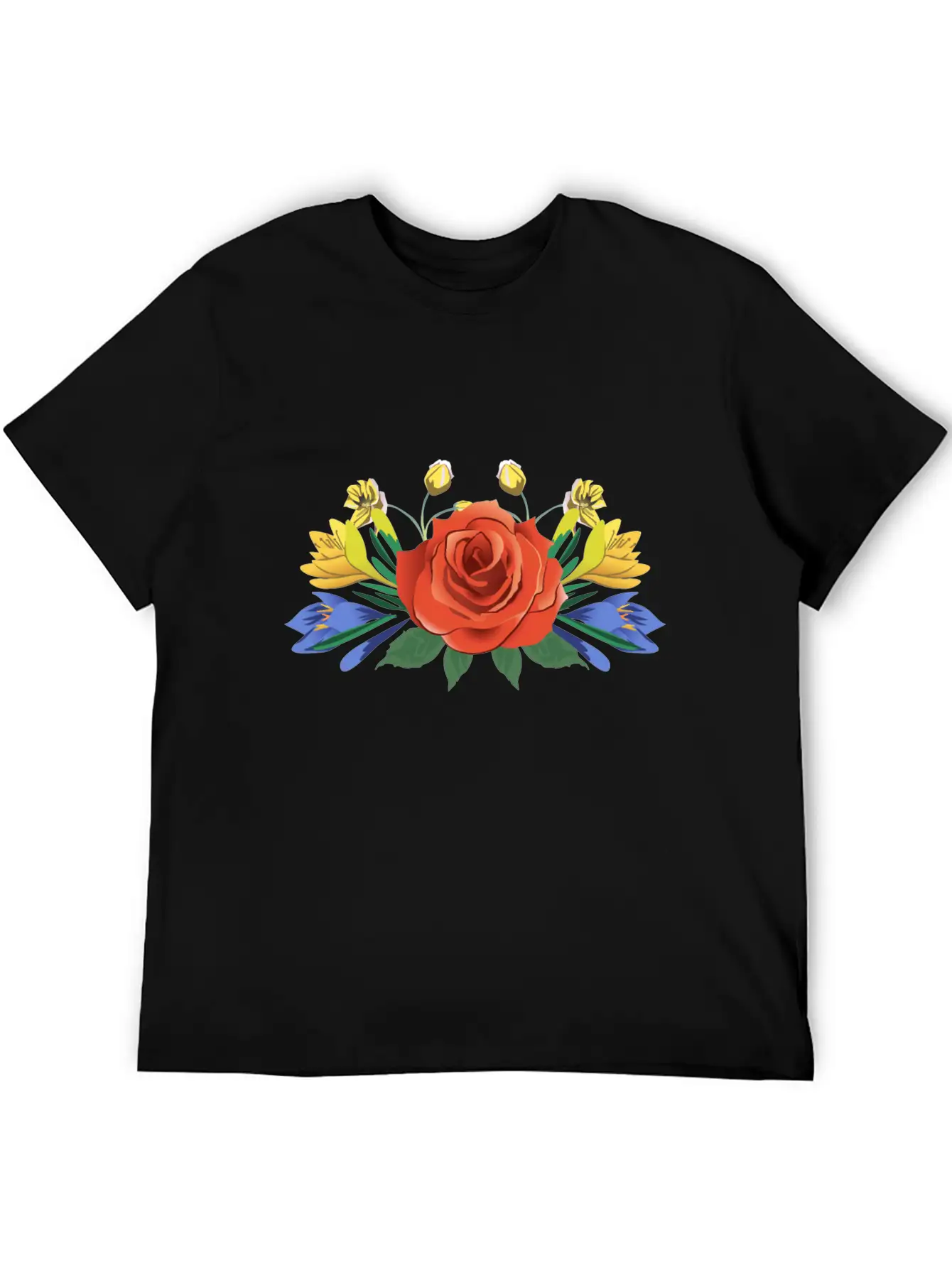 Roses Flowers Plants Spring Love Classic Fit Graphic Tee For Daily Comfort – Unisex Cotton Shirt