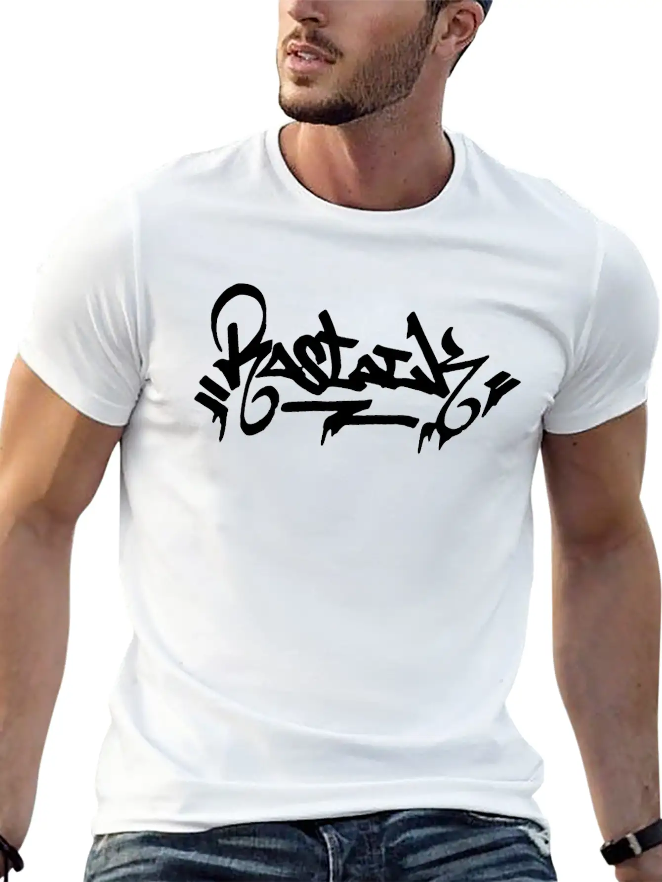 Rostock City Graffiti Street Art Handstyle Germany Soft Cotton Short Sleeve Tee – Unisex Wardrobe Staple