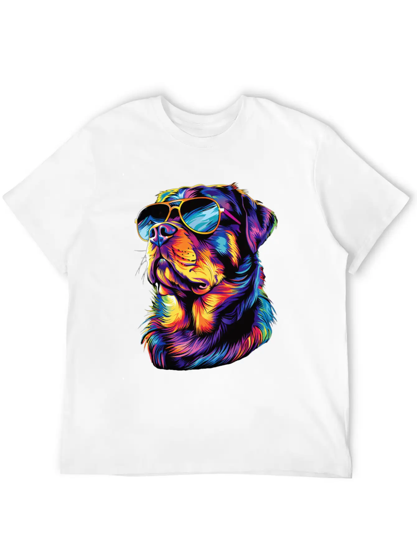 Rottweiler Unisex Casual T-Shirt – Clean Design For Daily Comfort