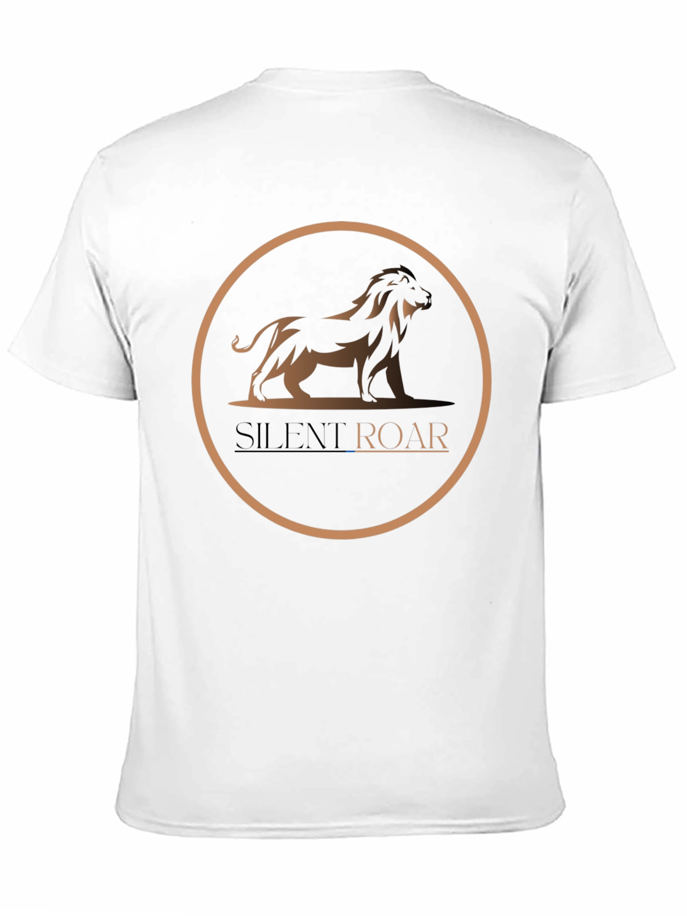 Silent Roar Graphic Tee - Modern Lion Design