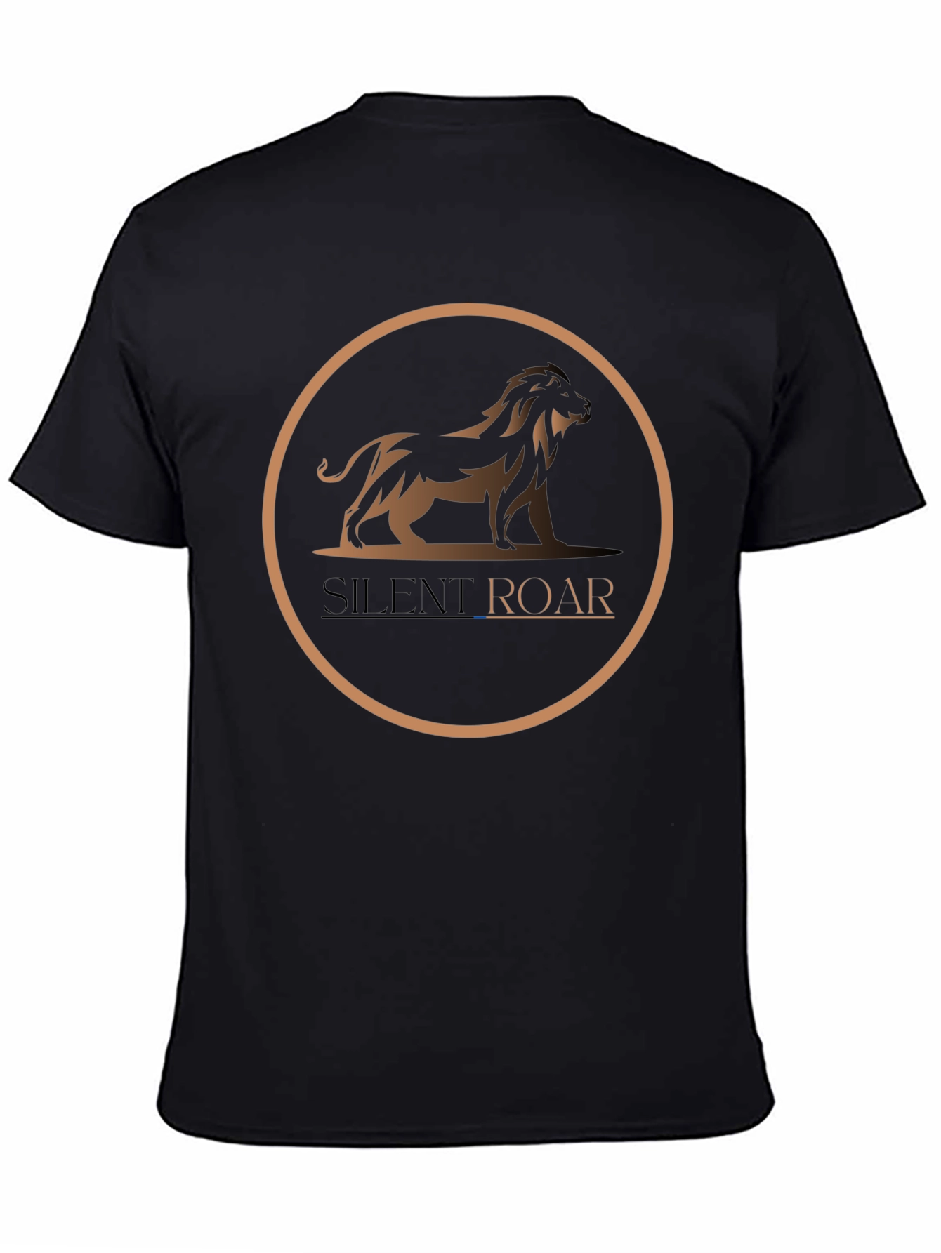Silent Roar Graphic Tee - Modern Lion Design