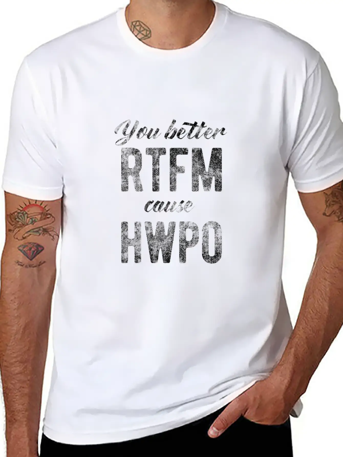 Rtfm, Read The F... Manual, Hard Work Pays Off Classic Fit Graphic Tee For Daily Comfort – Unisex Cotton Shirt