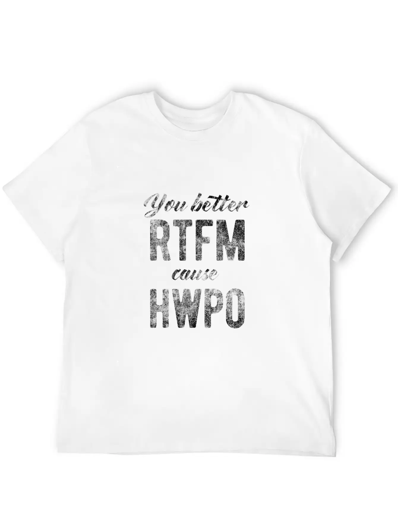 Rtfm, Read The F... Manual, Hard Work Pays Off Classic Fit Graphic Tee For Daily Comfort – Unisex Cotton Shirt