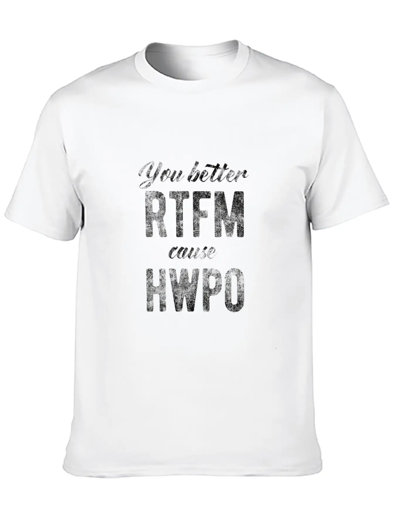 Rtfm, Read The F... Manual, Hard Work Pays Off Classic Fit Graphic Tee For Daily Comfort – Unisex Cotton Shirt