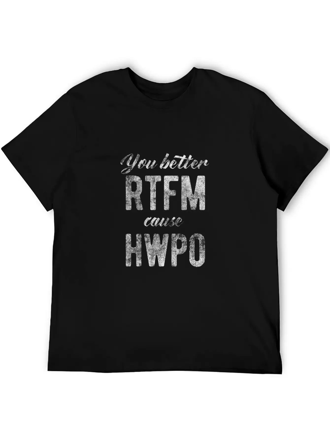 Rtfm, Read The F... Manual, Hard Work Pays Off Classic Fit Graphic Tee For Daily Comfort – Unisex Cotton Shirt