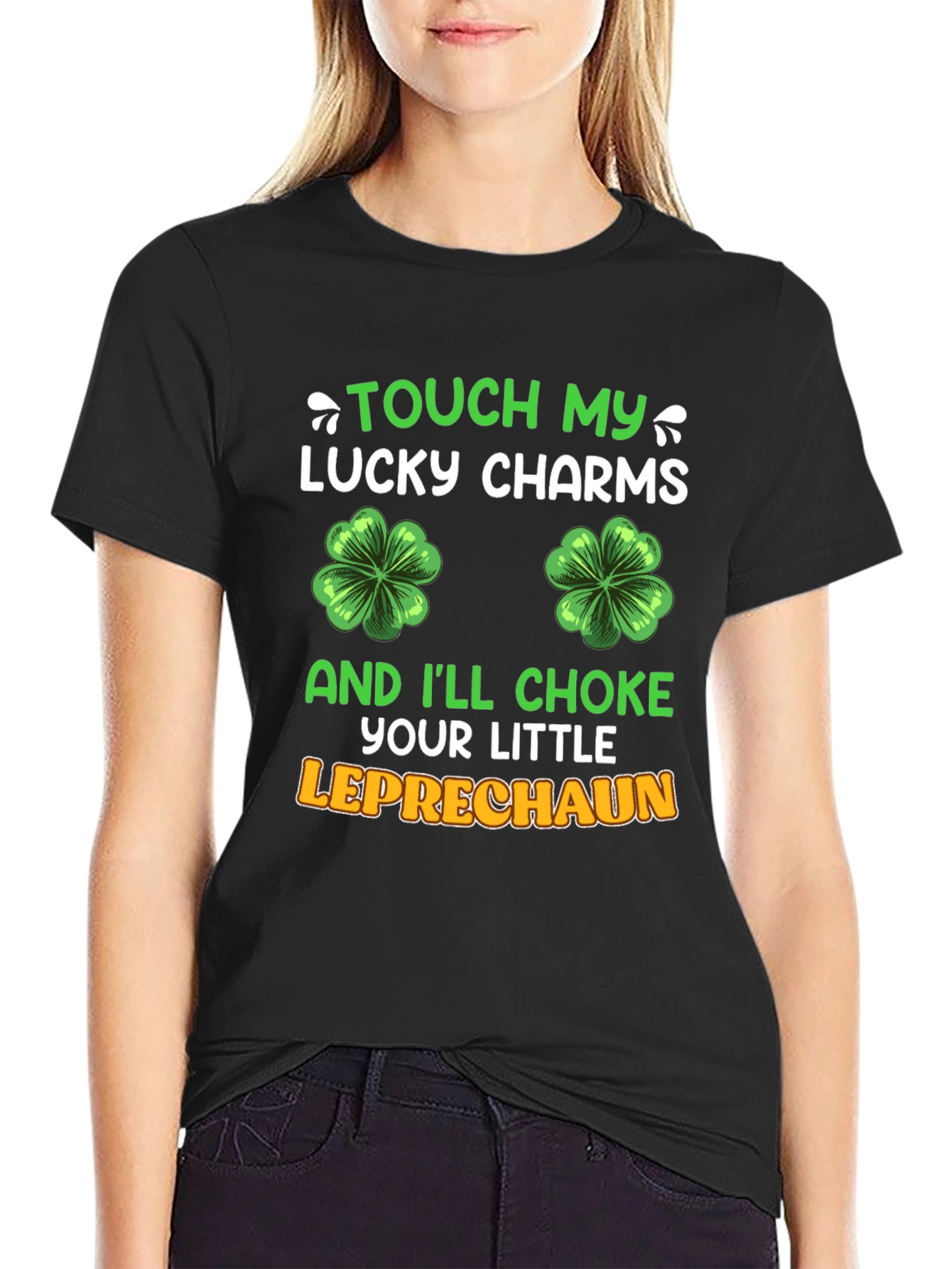 Touch My Lucky Charms St. Patricks Day T-Shirt