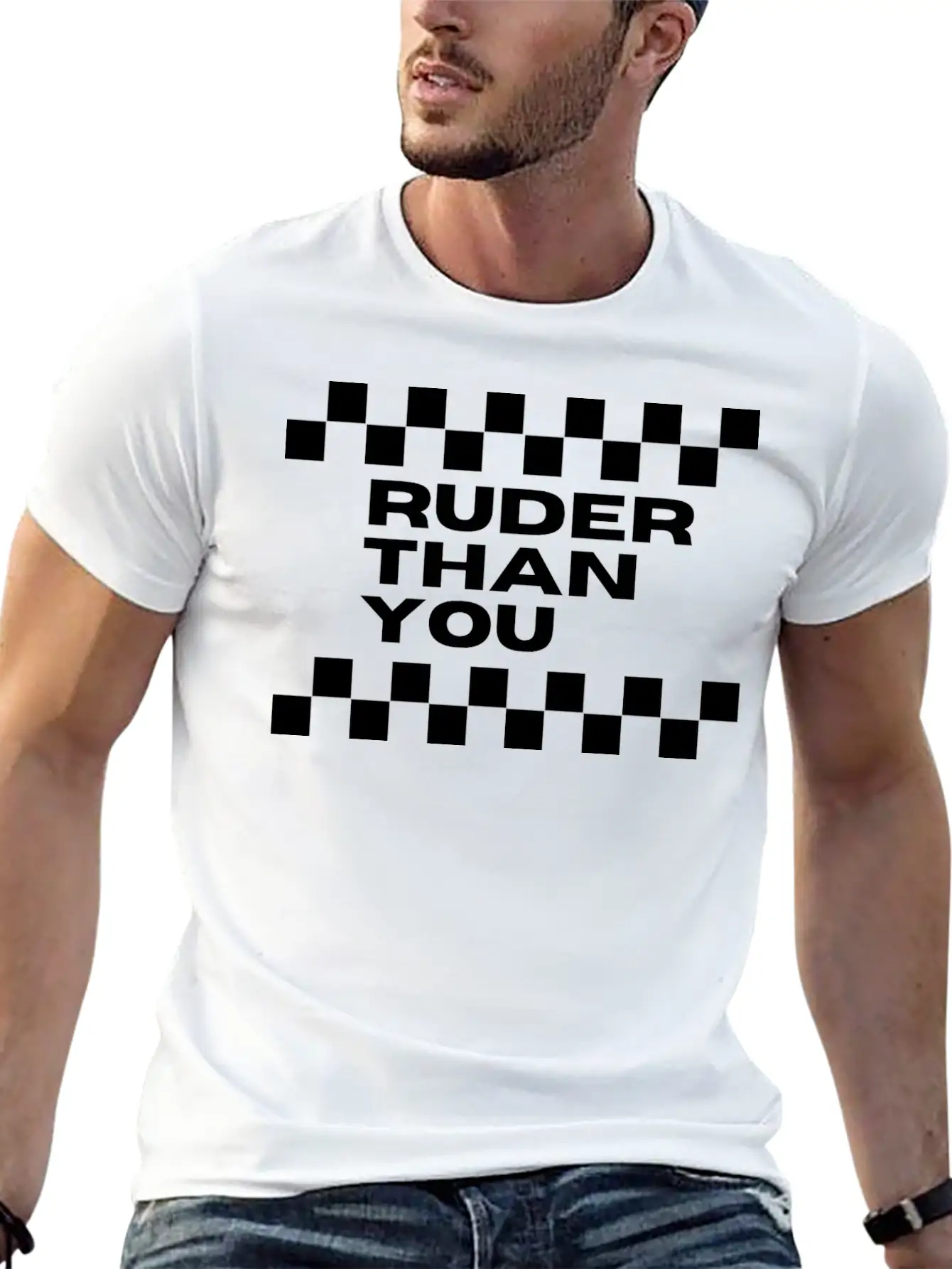 Ruder Than You - SKA Unisex Casual T-Shirt – Clean Design For Daily Comfort