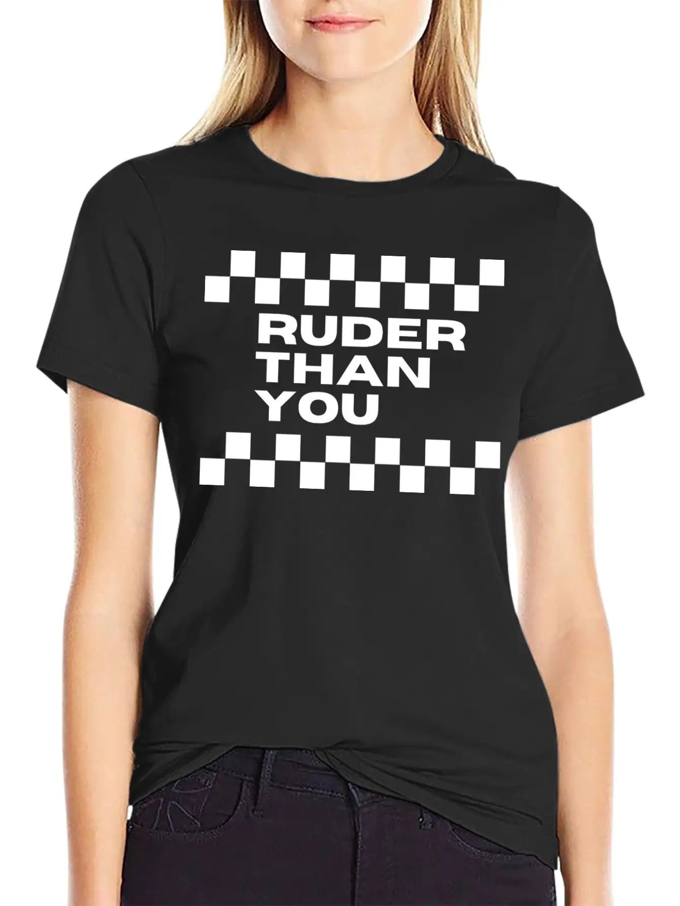 Ruder Than You - SKA Unisex Casual T-Shirt – Clean Design For Daily Comfort