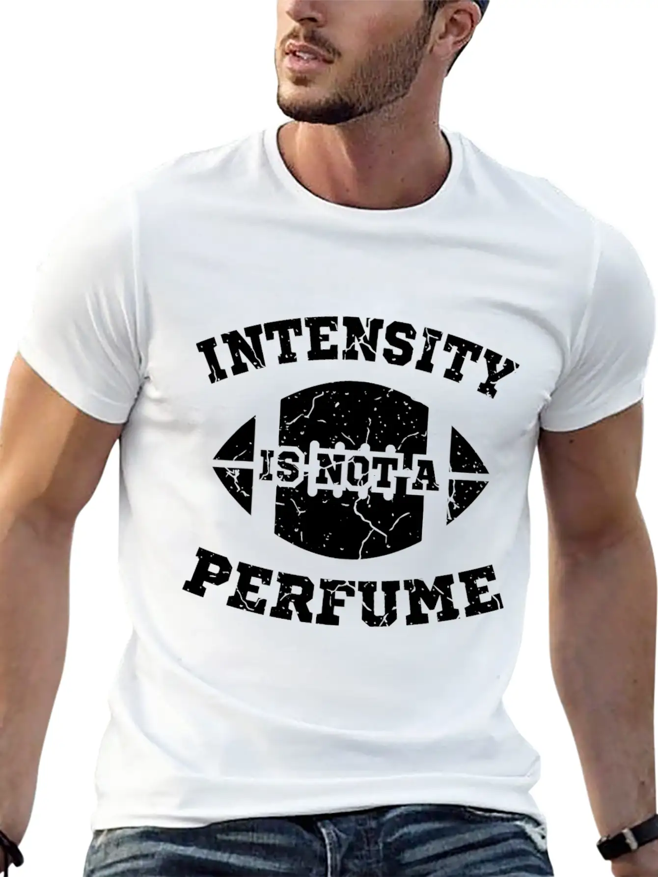 Rugby Football Intensity Is Not A Perfume Unisex Casual T-Shirt – Clean Design For Daily Comfort