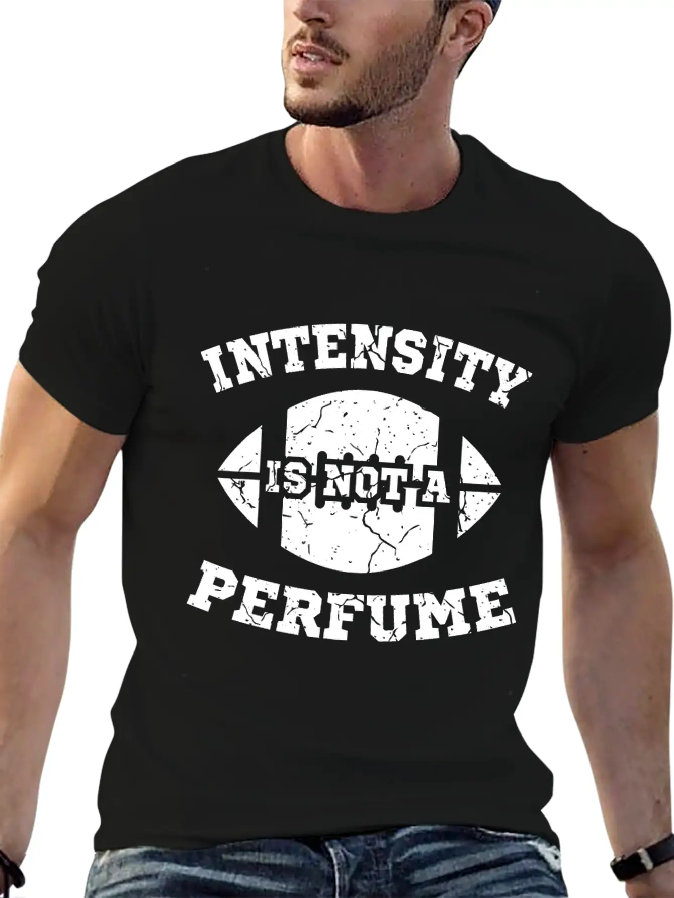 Rugby Football Intensity Is Not A Perfume Unisex Casual T-Shirt – Clean Design For Daily Comfort
