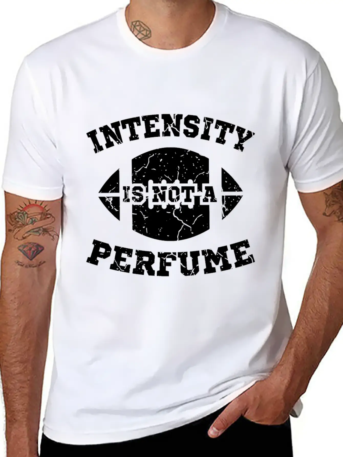 Rugby Football Intensity Is Not A Perfume Unisex Casual T-Shirt – Clean Design For Daily Comfort