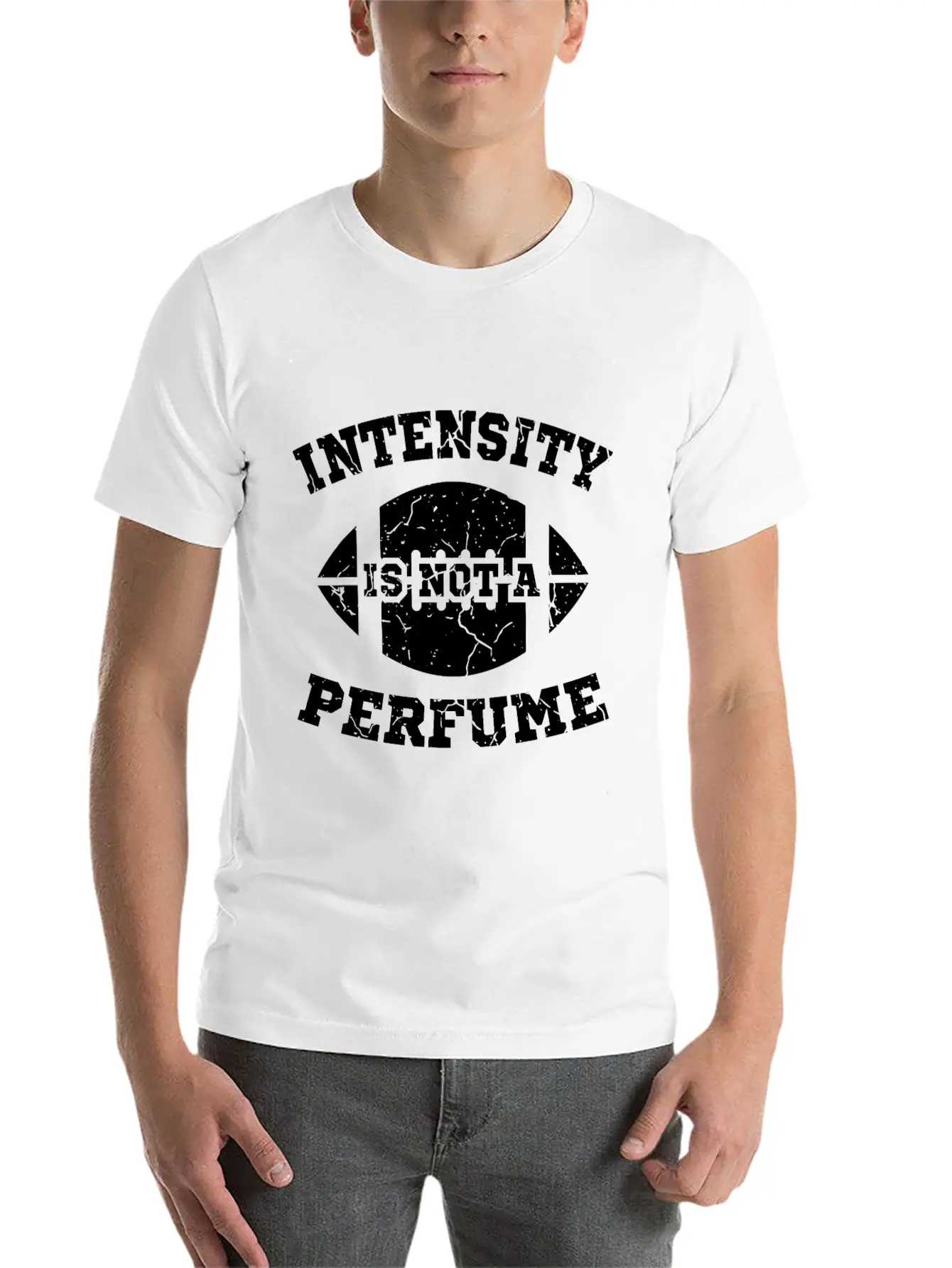 Rugby Football Intensity Is Not A Perfume Unisex Casual T-Shirt – Clean Design For Daily Comfort