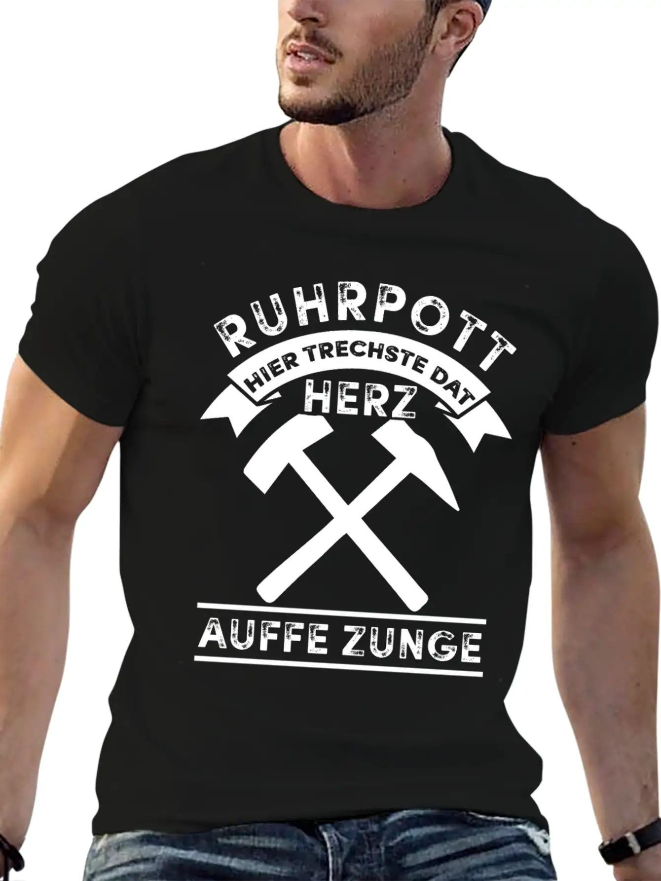 Ruhrpott Tshirt Sayings NRW Maloche Pütt Colliery Essential Cotton Tee For Daily Outfits – Unisex Style