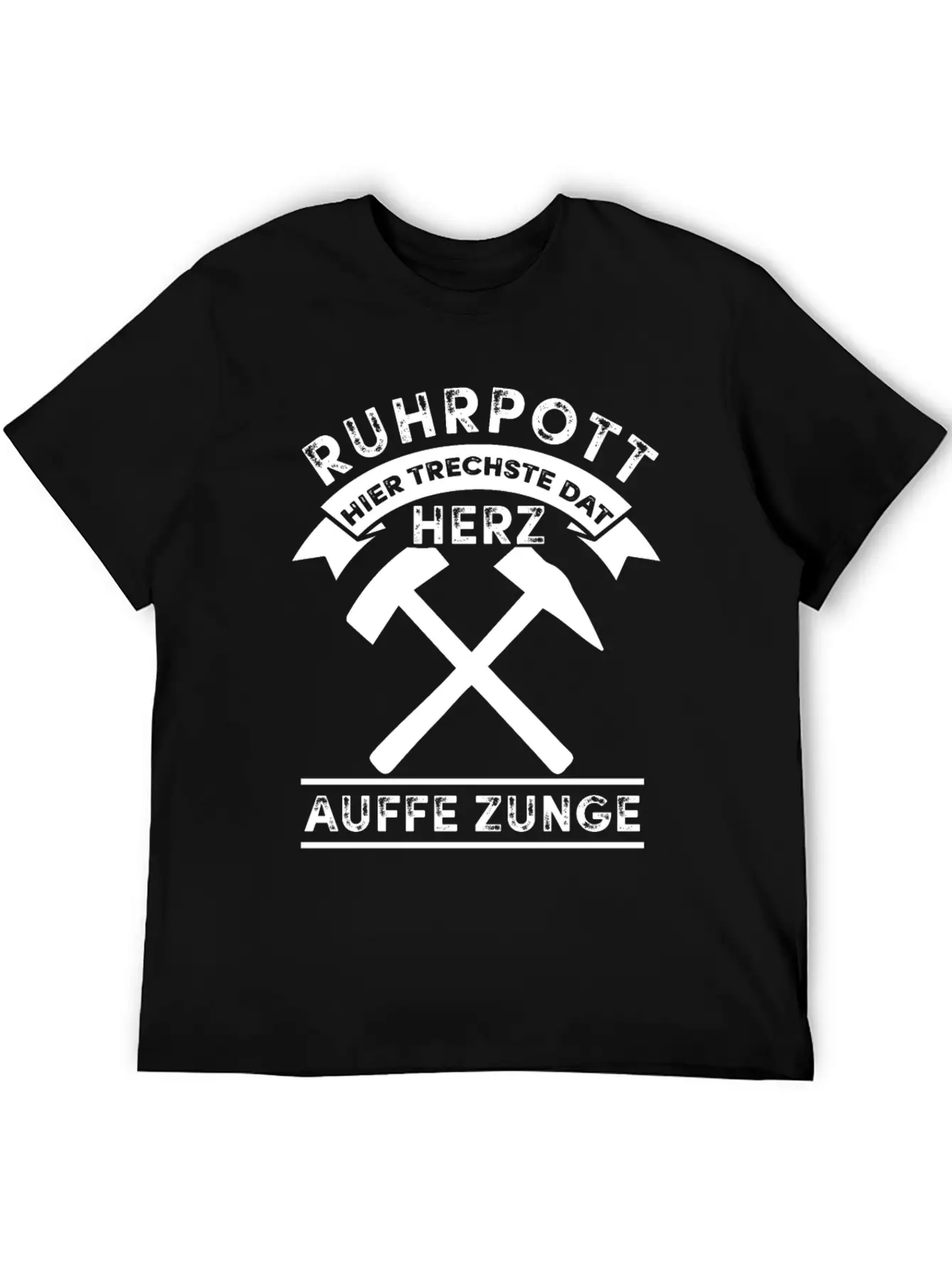 Ruhrpott Tshirt Sayings NRW Maloche Pütt Colliery Essential Cotton Tee For Daily Outfits – Unisex Style