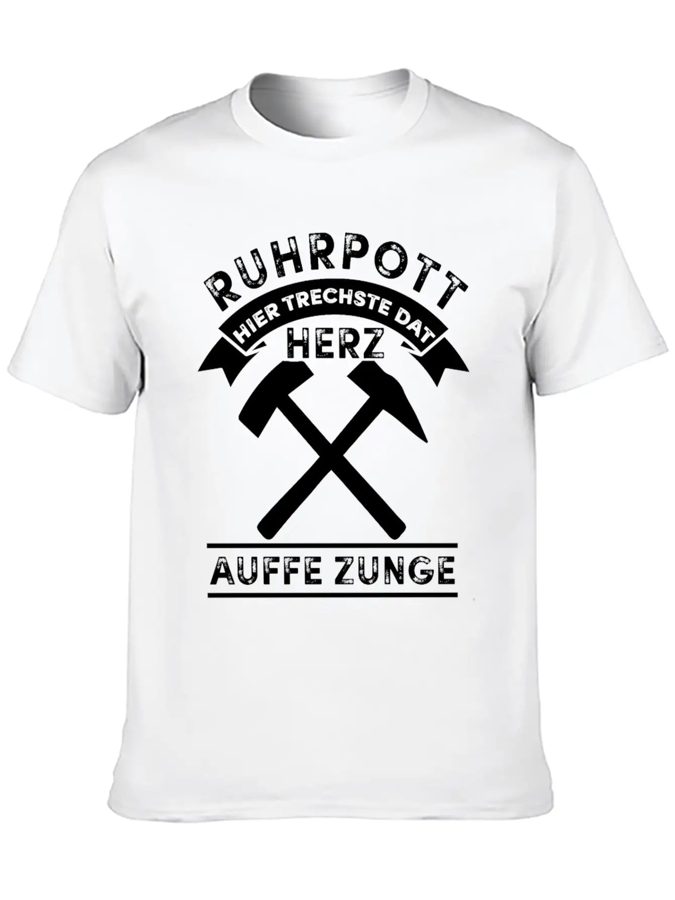 Ruhrpott Tshirt Sayings NRW Maloche Pütt Colliery Essential Cotton Tee For Daily Outfits – Unisex Style