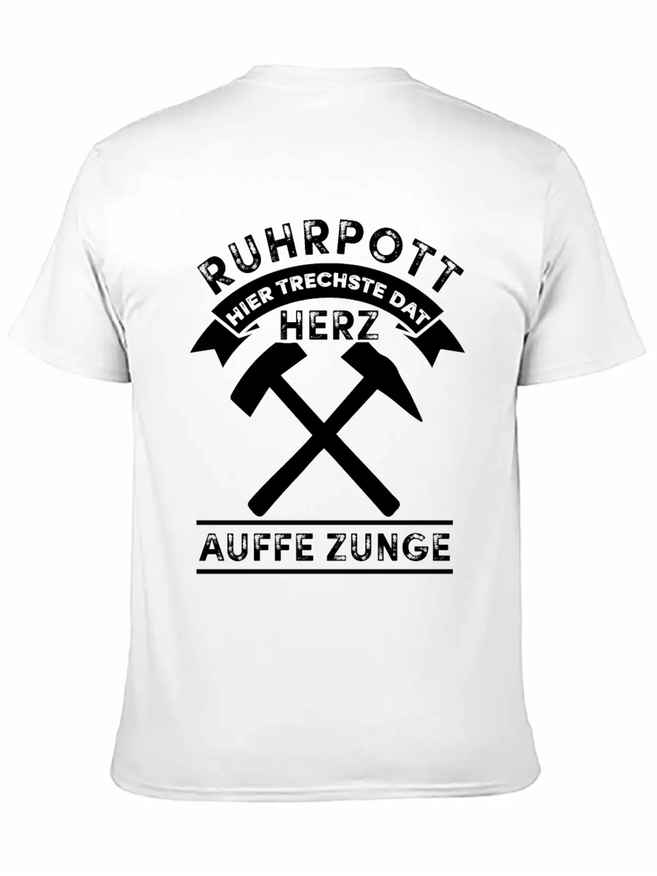 Ruhrpott Tshirt Sayings NRW Maloche Pütt Colliery Essential Cotton Tee For Daily Outfits – Unisex Style
