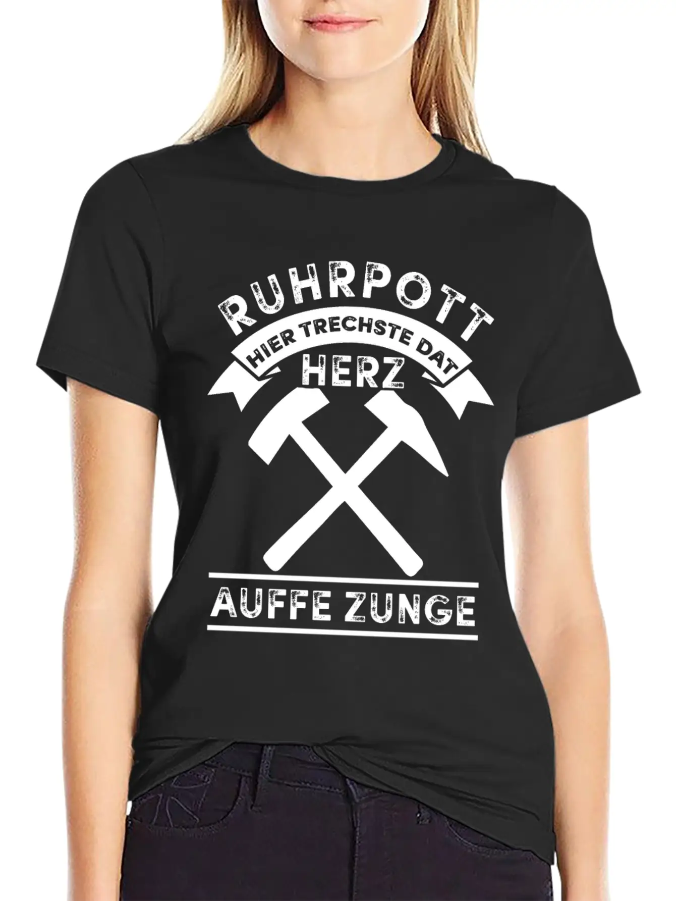 Ruhrpott Tshirt Sayings NRW Maloche Pütt Colliery Essential Cotton Tee For Daily Outfits – Unisex Style