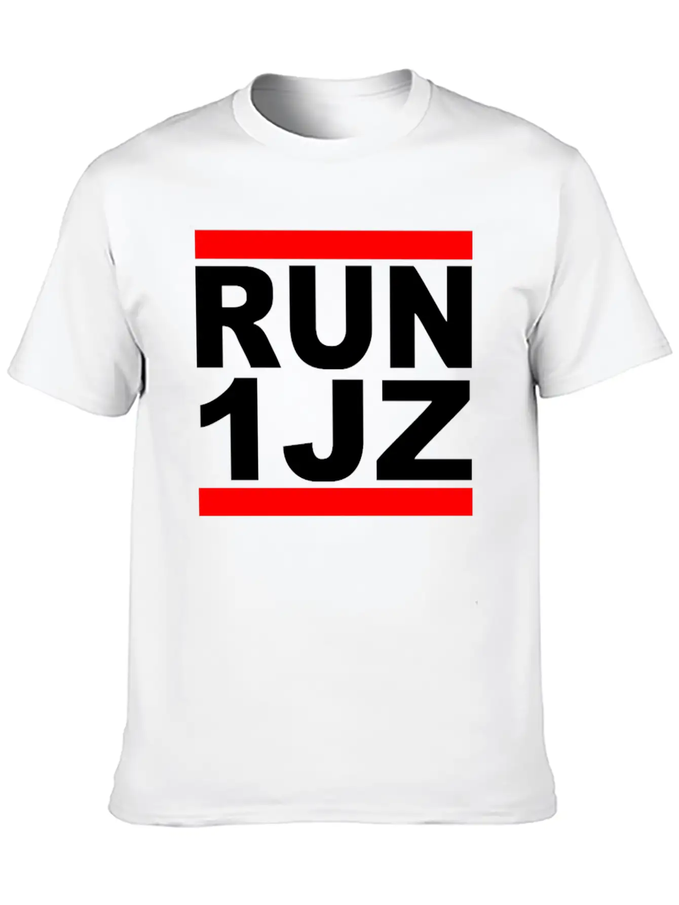 RUN 1JZ Essential Cotton Tee For Daily Outfits – Unisex Style