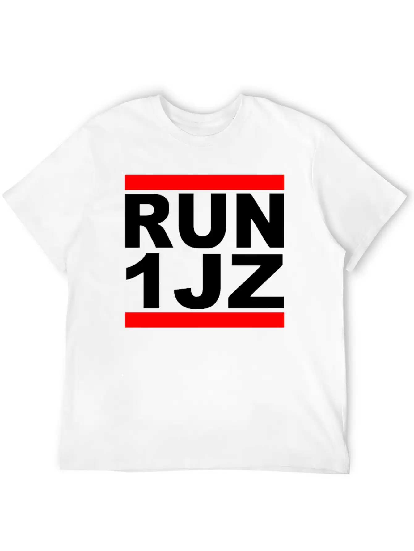 RUN 1JZ Essential Cotton Tee For Daily Outfits – Unisex Style