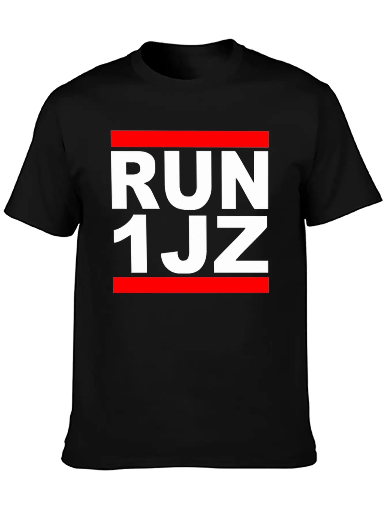 RUN 1JZ Essential Cotton Tee For Daily Outfits – Unisex Style