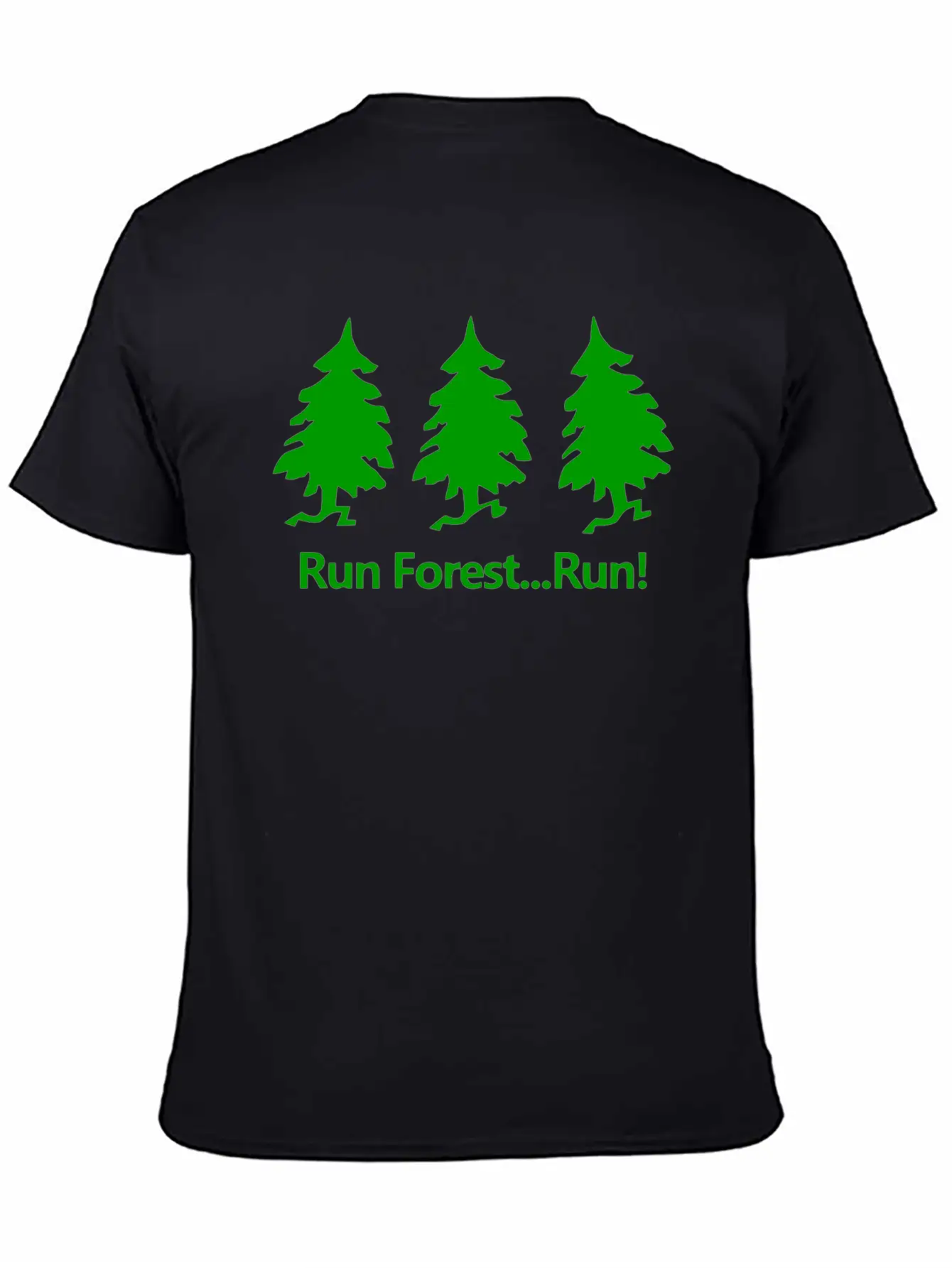 Run Forest Run Unisex Casual T-Shirt ��� Clean Design For Daily Comfort