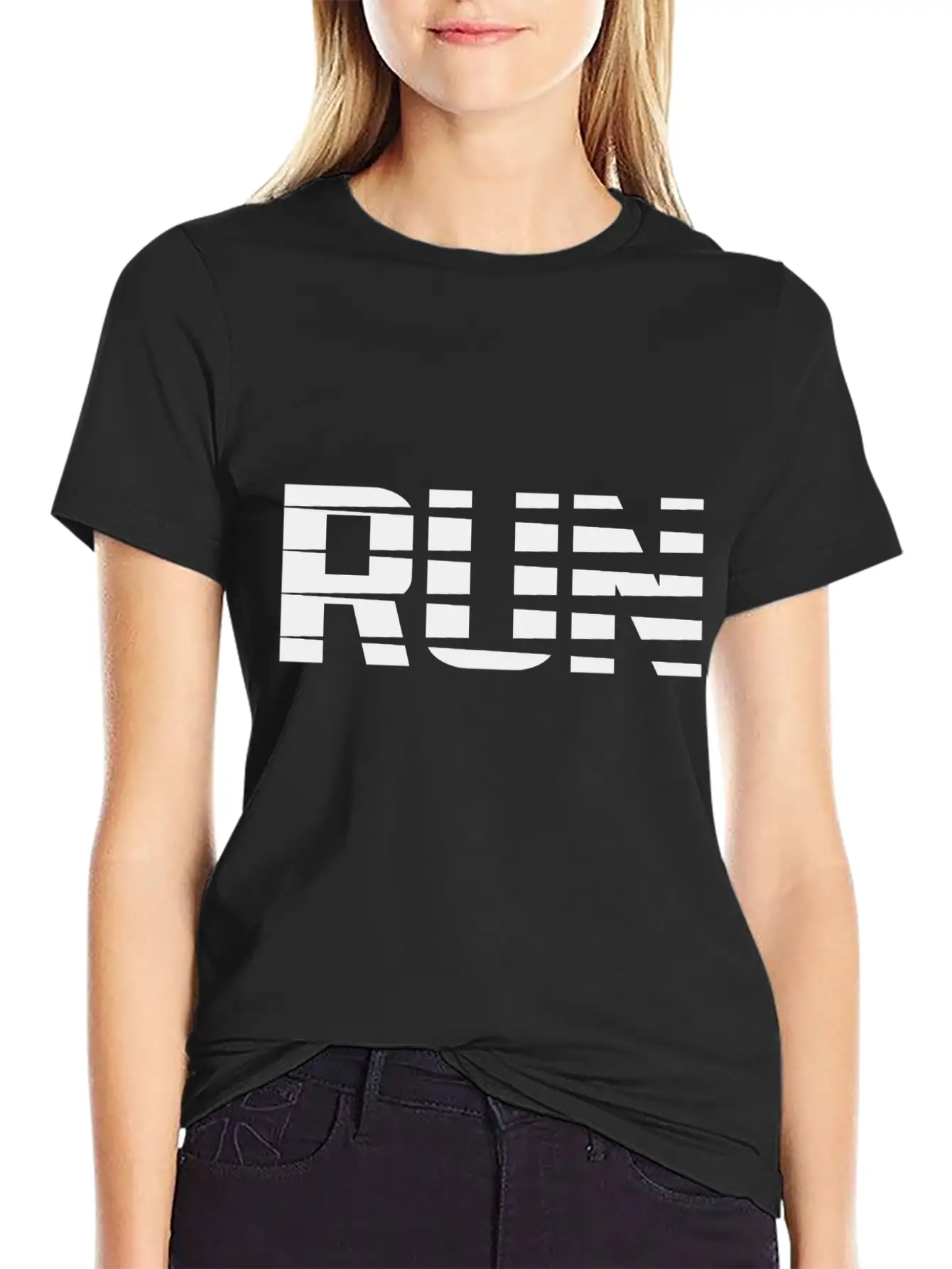 Run Running Essential Cotton Tee For Daily Outfits – Unisex Style
