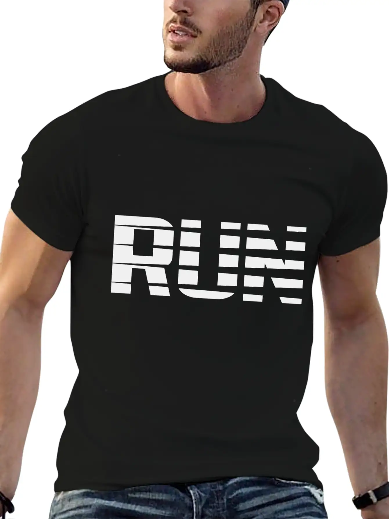 Run Running Essential Cotton Tee For Daily Outfits – Unisex Style