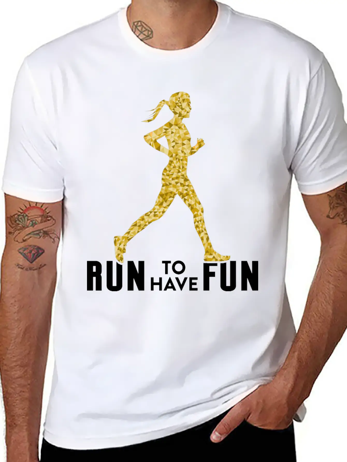 Run To Have Fun | Runners Running Gift Soft Cotton Short Sleeve Tee – Unisex Wardrobe Staple