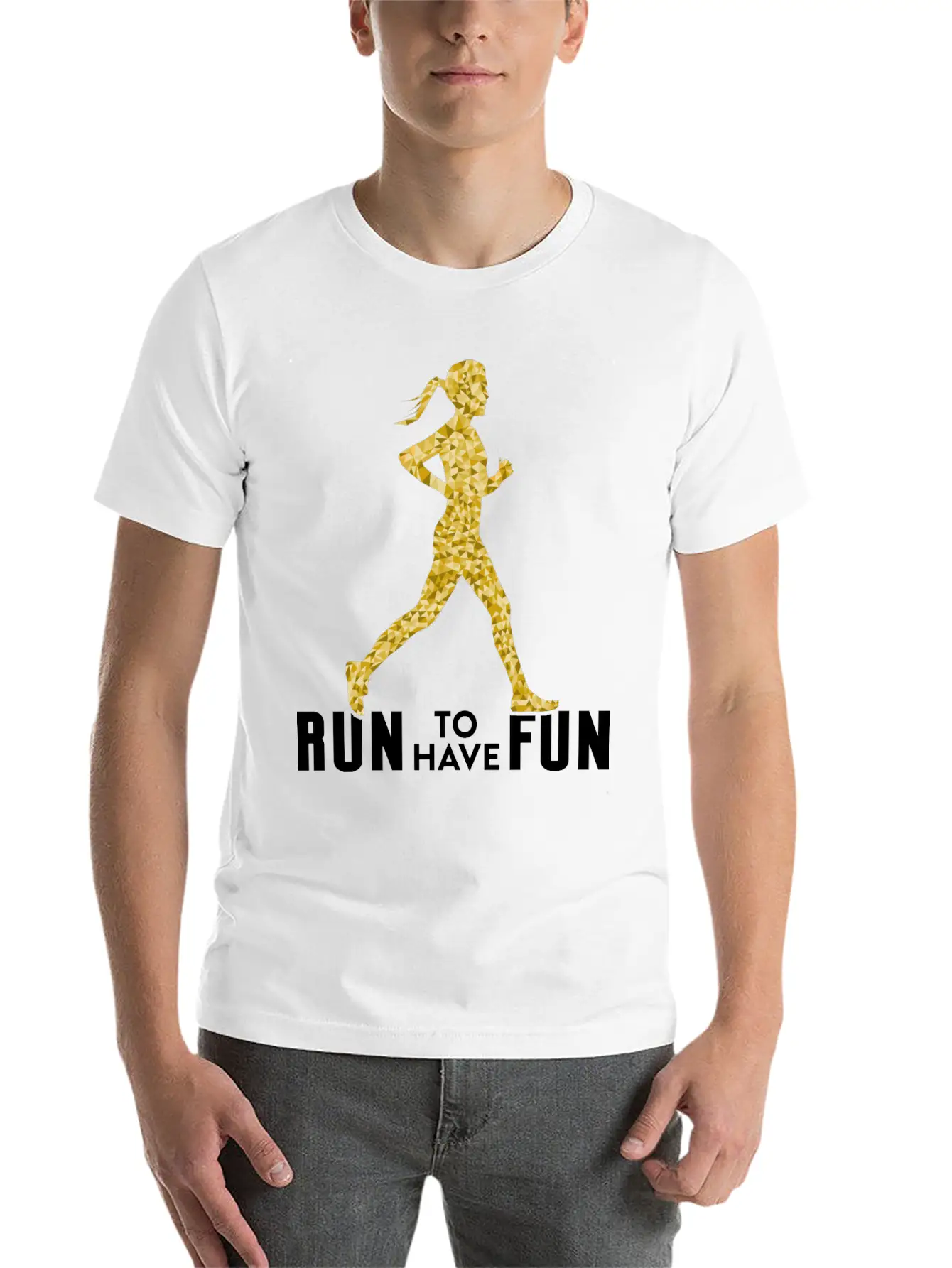 Run To Have Fun | Runners Running Gift Soft Cotton Short Sleeve Tee – Unisex Wardrobe Staple