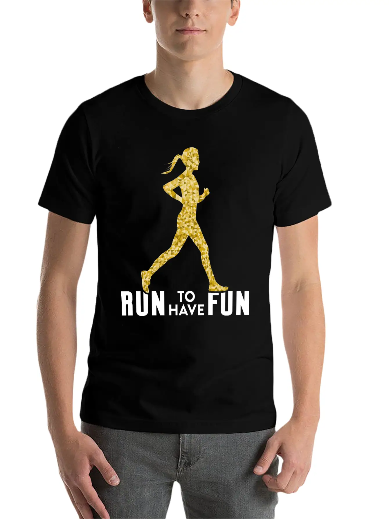Run To Have Fun | Runners Running Gift Soft Cotton Short Sleeve Tee – Unisex Wardrobe Staple