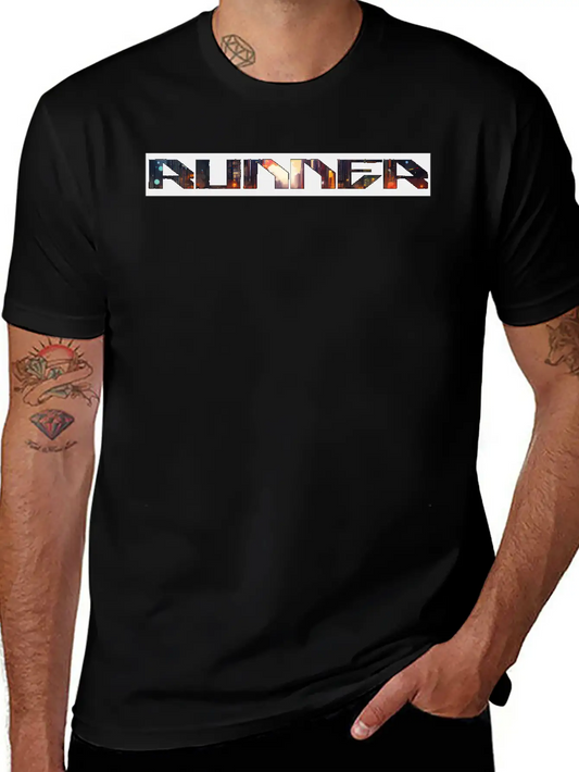 Runner | Cyberpunk Unisex Casual T-Shirt – Clean Design For Daily Comfort