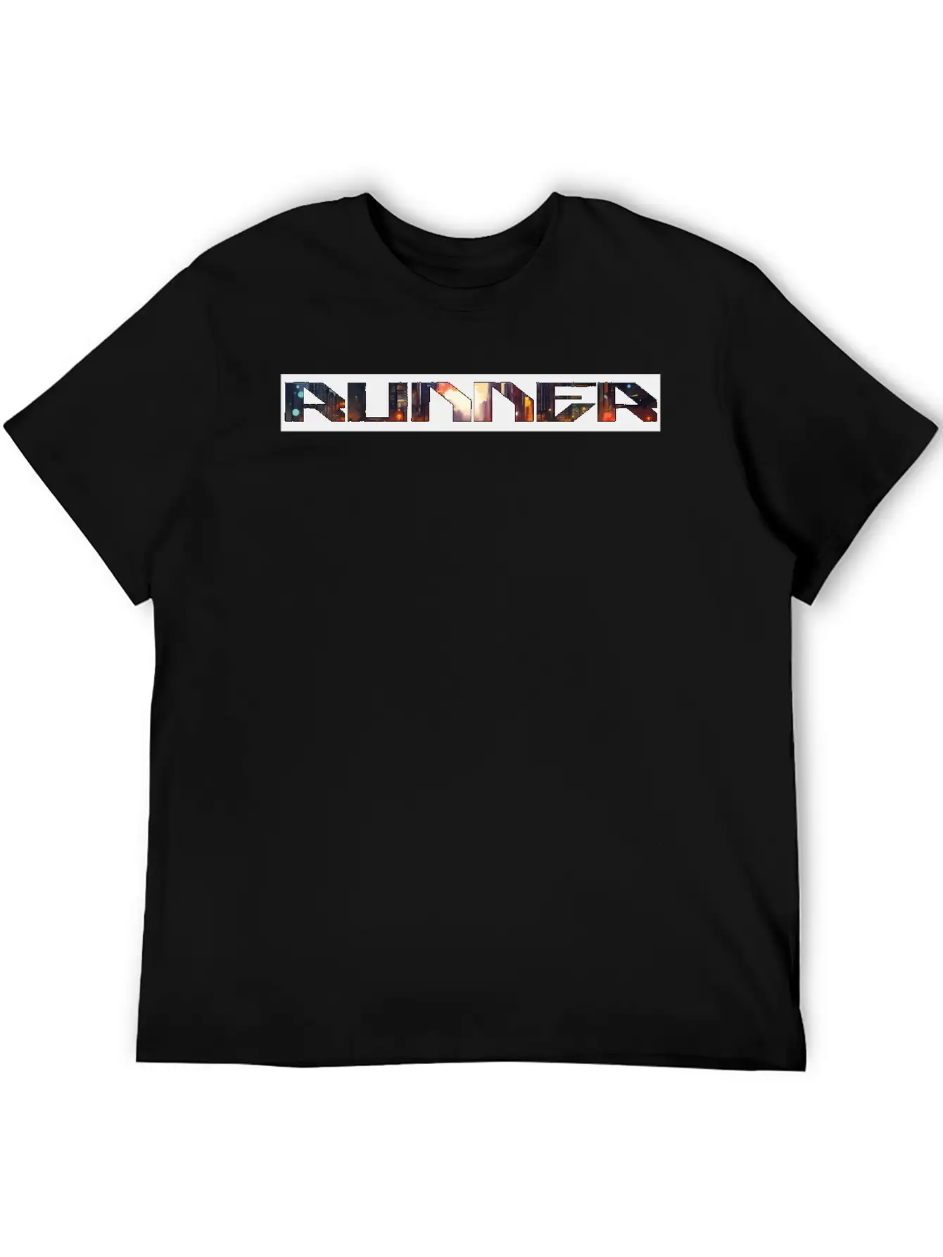 Runner | Cyberpunk Unisex Casual T-Shirt – Clean Design For Daily Comfort
