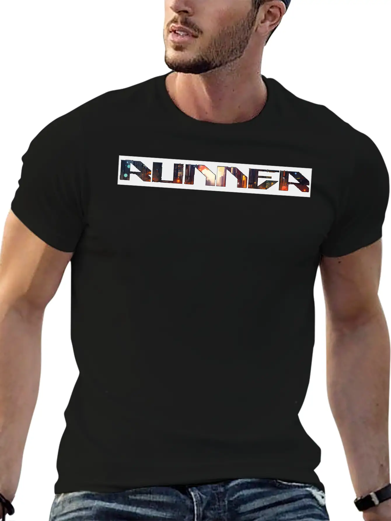 Runner | Cyberpunk Unisex Casual T-Shirt – Clean Design For Daily Comfort