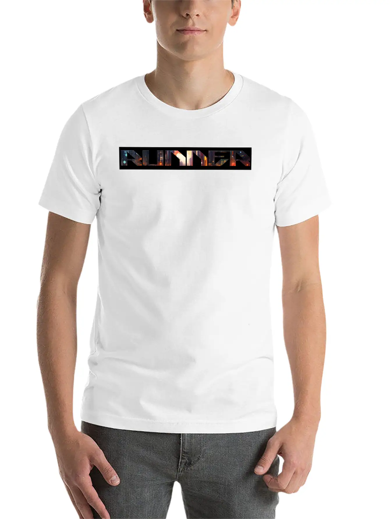 Runner | Cyberpunk Unisex Casual T-Shirt – Clean Design For Daily Comfort