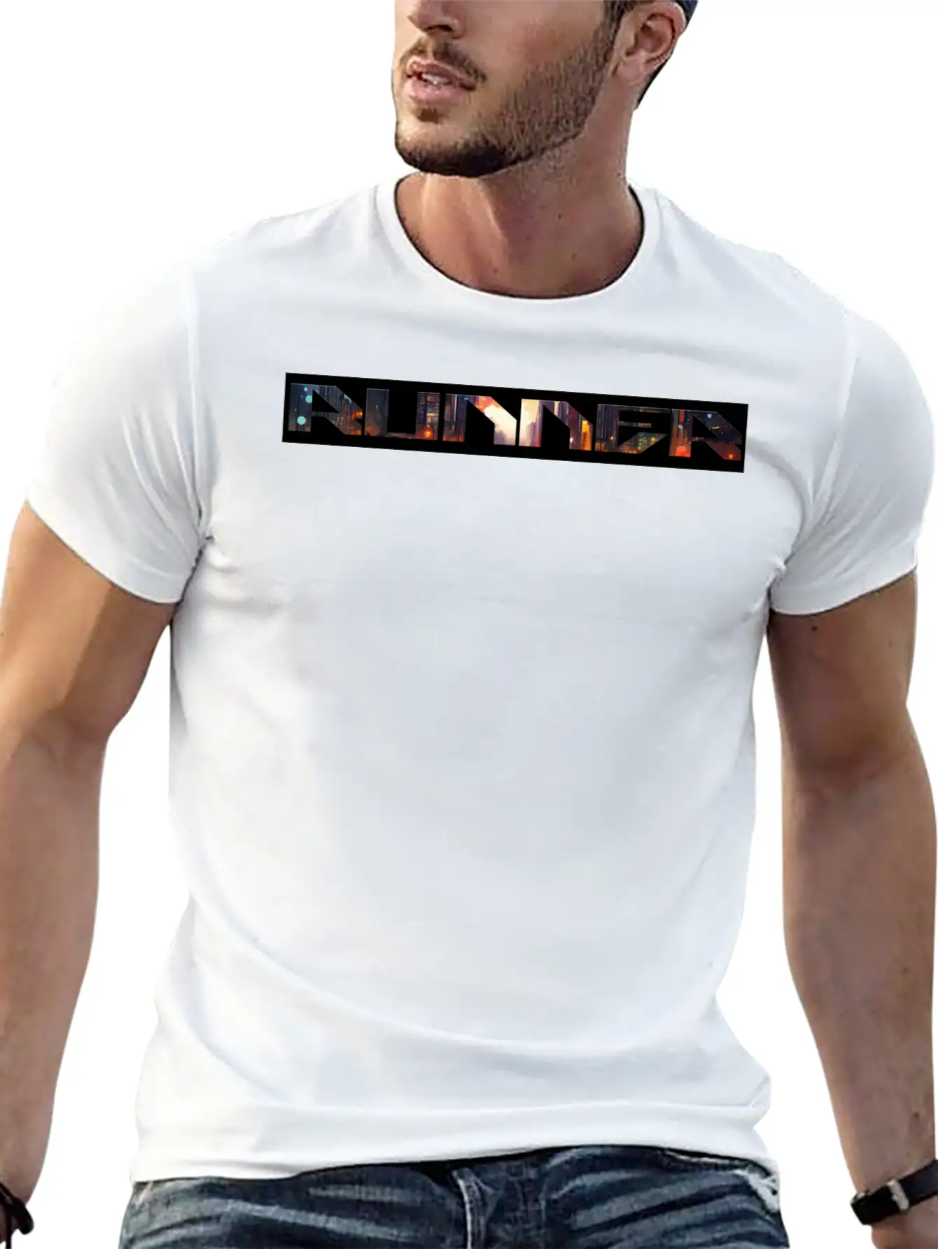 Runner | Cyberpunk Unisex Casual T-Shirt – Clean Design For Daily Comfort