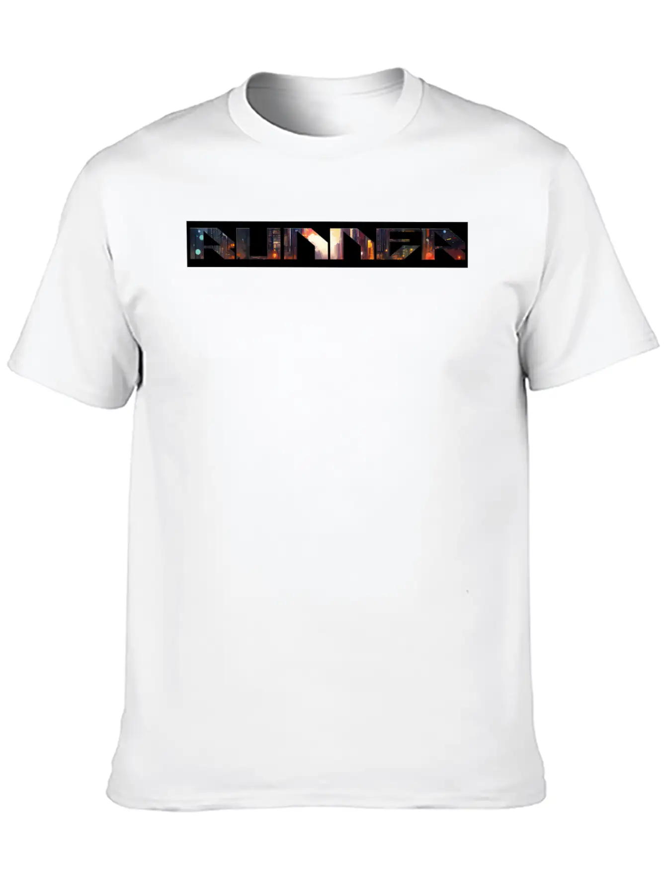 Runner | Cyberpunk Unisex Casual T-Shirt – Clean Design For Daily Comfort