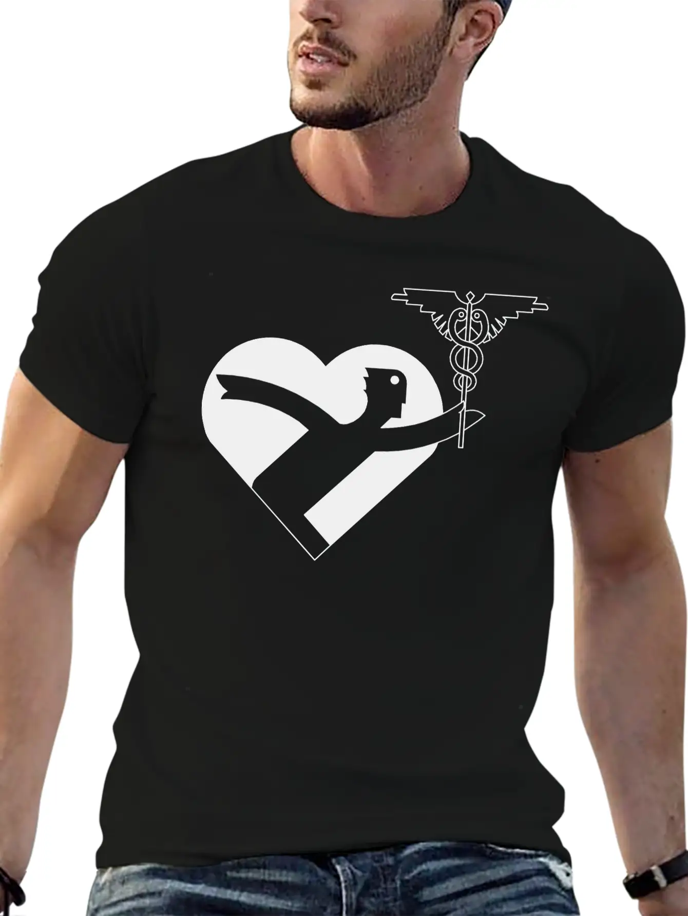 Runner Lightweight Cotton T-Shirt – Daily Comfort Graphic Shirt