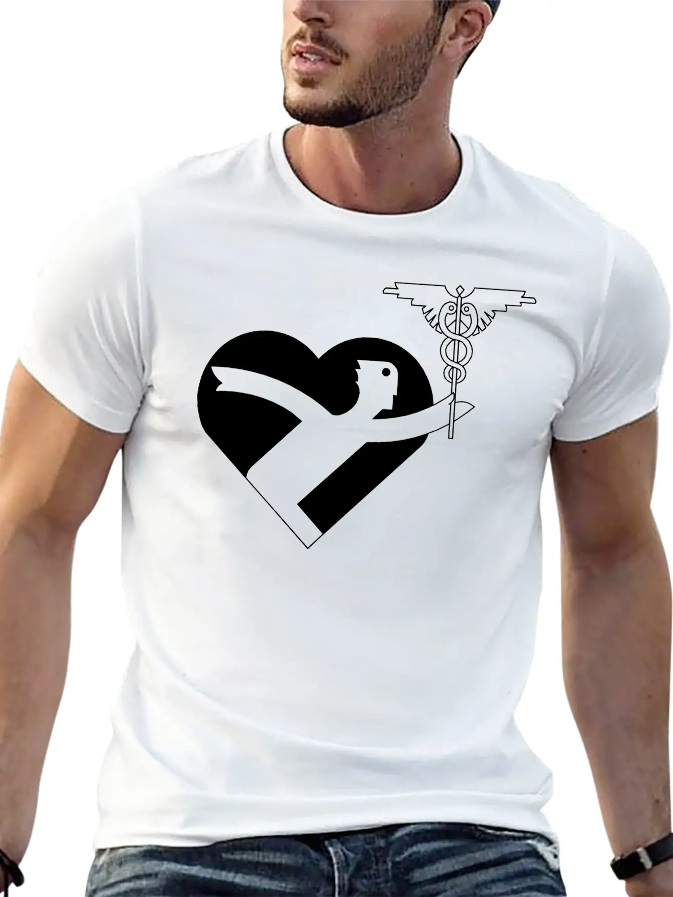 Runner Lightweight Cotton T-Shirt – Daily Comfort Graphic Shirt